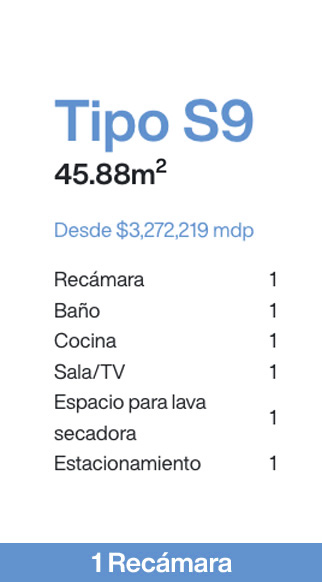 1 Recámara S9